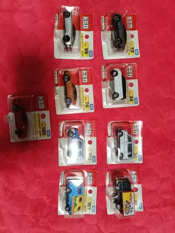 토미카 9개 묶음 판매