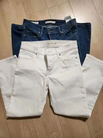 Levi's 스키니 데님 27 사이즈 2색 세트