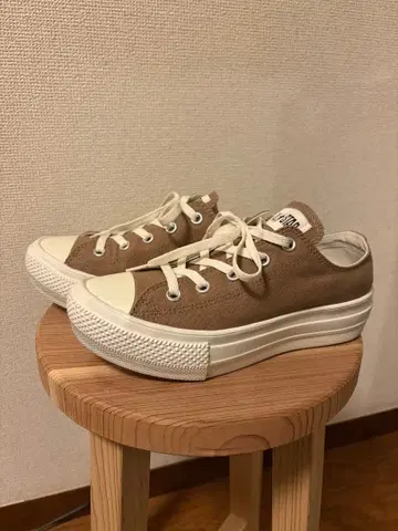 컨버스 ALL STAR 브라운 통굽 스니커즈