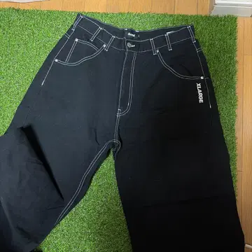 XLARGE 블랙 워크 팬츠 XL