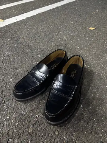 [ 새상품급 ] HARUTA ARVIN 블랙 로퍼 27cm