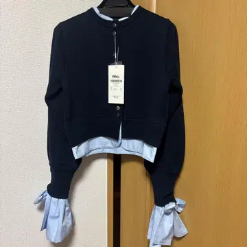 Bibiy. ANGELIQUE KNIT 네이비