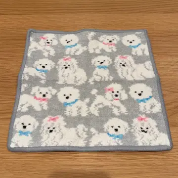 FEILER 페이러 모후모후 완찬 손수건 실버 그레이