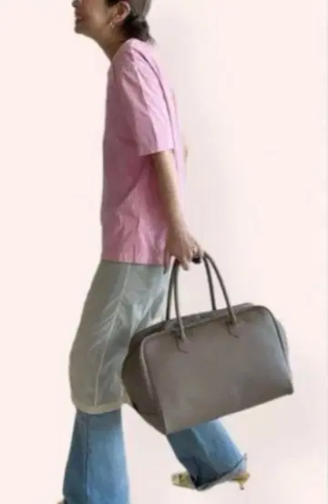 chiiiibag 슈링크 빅 보스턴 NEW LEATHER (토프)