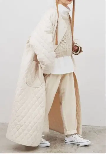 Libra 퀼팅 자켓 베이지