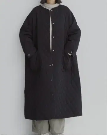 Libra 블랙 블랙 퀼팅 자켓