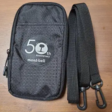 mont-bell 50th Anniversary 숄더백 블랙