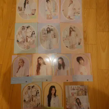 K-POP 아이돌 포토카드 세트 12장