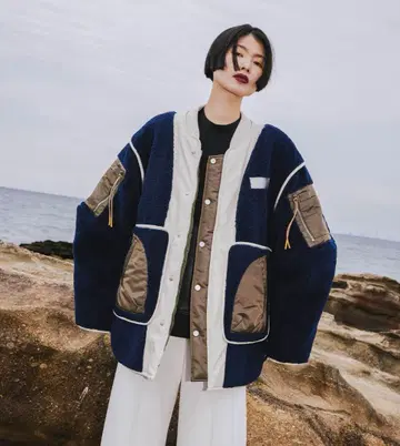 OMMO REVERSIBLE MIXED FABRIC CT