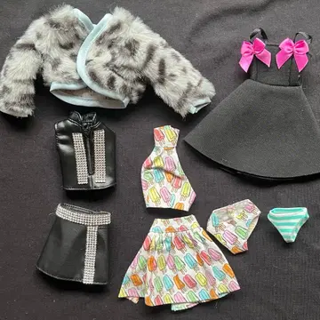 바비 의류 신발 백 1/6 인형 의류