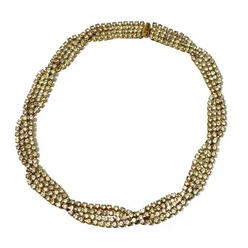 빈티지 비쥬 목걸이 파티 주얼리