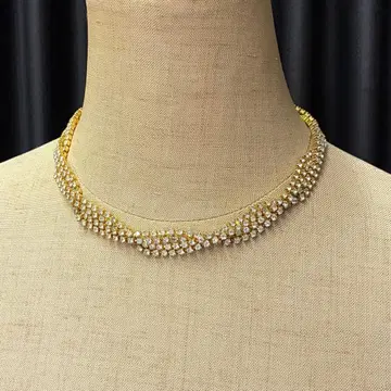 빈티지 비쥬 목걸이 파티 주얼리