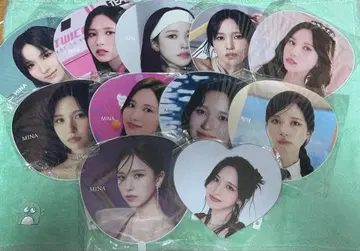 TWICE 미나 부채 11장 묶음 판매
