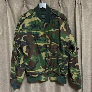 카모 패턴 MA-1 구제 의류