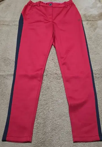 PING 레드 사이드 스트라이프 팬츠