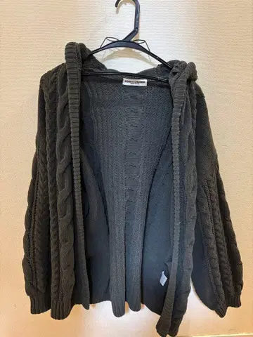 RODEO CROWNS 후드 부착 가디건 그레이