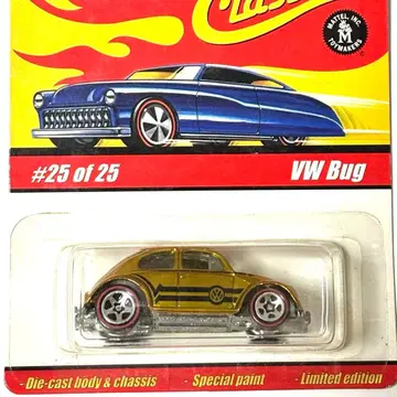 핫휠 클래식 VW 버그 (폭스바겐 비틀) 미니카