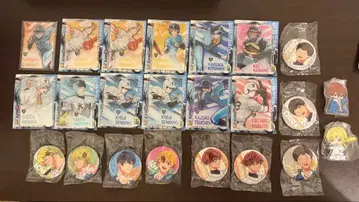 망각 배터리 스탯 카드 캔뱃지 아크릴 키링 세트