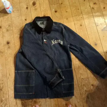 Nasty 자수 데님 자켓