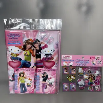 러브&베리 헬로키티 카드 파일과 스티커 세트