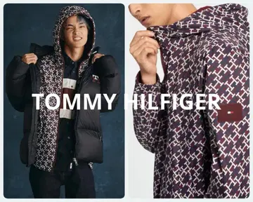 [ 완판템 ] 타미힐피거 리버서블 모노그램 후디드 자켓