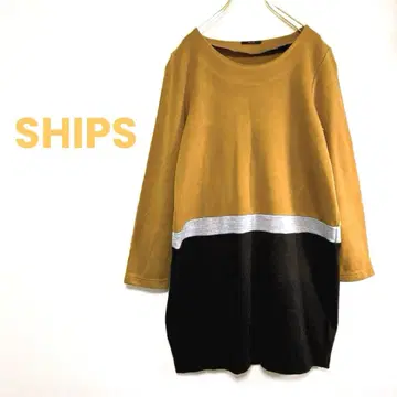 [ tz48 ] SHIPS 쉽스 원피스 튜닉 일본제