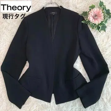 E62. 현행 택 띠어리 [ 노카라 자켓 ] SYNTHETIC CREPE