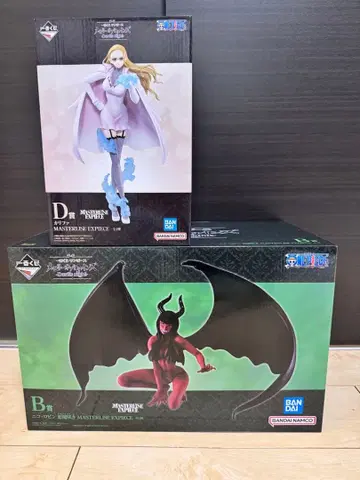 원피스 제일복권 B상 & D상 세트! 로빈 & 칼리파