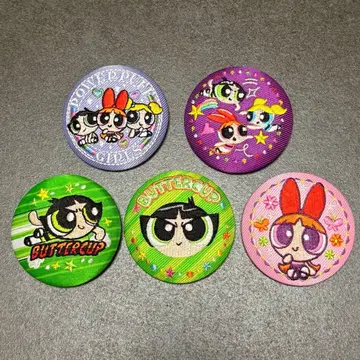 파워퍼프걸 자수 배지