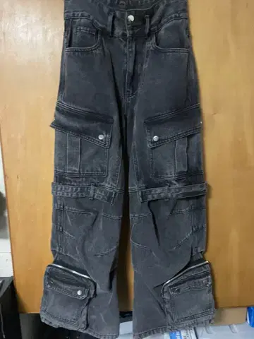 argue culture 데님 카고 팬츠 s