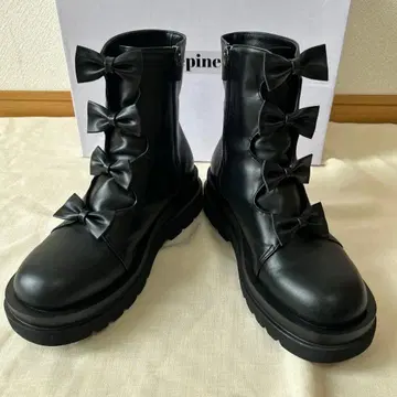 epine 리본 goa 부츠 리본 부츠 25cm