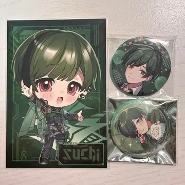 시쿠포니 스치 엽서 캔뱃지 묶음 판매