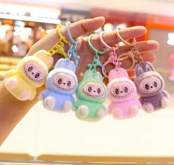 러브부 봉제 인형 키링 전 5색 세트 즉시 구매 OK