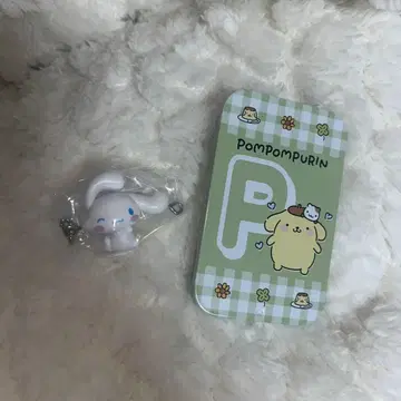 폼폼푸딩 캔과 봉제 인형 세트