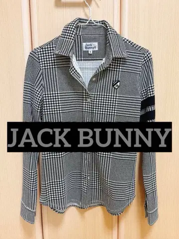 JACK BUNNY 하운드투스 체크 패턴 셔츠 S