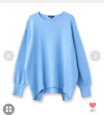 인디비 코튼 캐시미어 니트