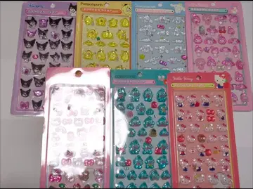 봉봉 드롭 씰 산리오 7종 세트