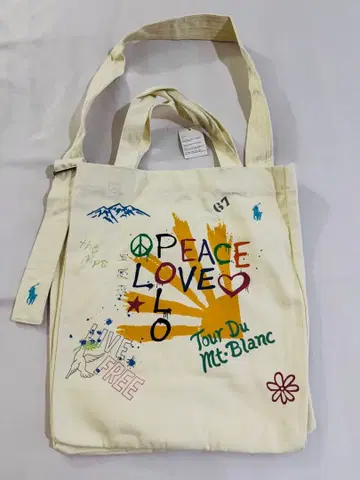 랄프 로렌 토트백 숄더백 자수 로고