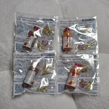 세븐일레븐 공차 공차 미니어처 키링 전 2종 2세트 총 4개