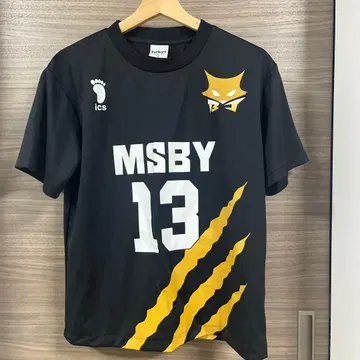 [ 새상품급 ] 하이큐 MSBY 블랙 쟈칼 미야 아츠무 13 유니폼 M