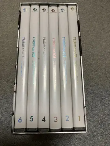 유리!!! on ICE DVD 전 6권 세트 수납 Box 포함