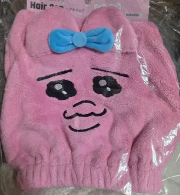 빤쮸토끼 타월 캡