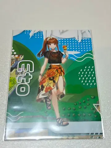 컬러풀 피치 에토 썸머랜드 콜라보 트레이딩 카드