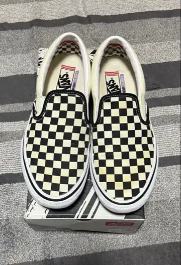 VANS SKATE SLIP-ON pro US10 체커