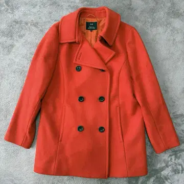 23구 최근 모델 새상품급 빅 사이즈 46 피코트 오렌지