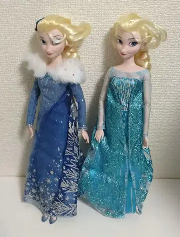 엘사 인형 2체 세트