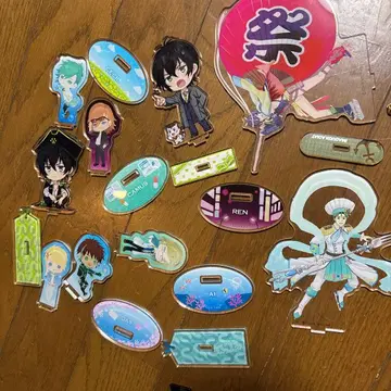 아크릴 스탠드 세트 다수 캐릭터