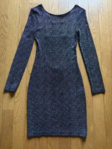 추천 ieeue 라메 믹스 타이트 핏 원피스 긴팔 NY 브랜드