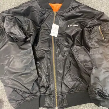 SPACE CHARTER MA-1 자켓 블랙