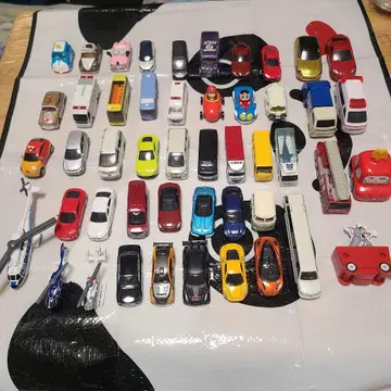 미니카 세트 약 40대 플라스틱제